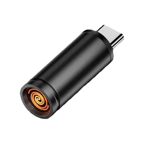 Rechargeable Lighters - Type-C Instant Lit Silent Wireless Travel-Size Compact Home Accessory, Quick Heat, Durable Daily Use, Auto-Off Overheat Guard, Universal Android Compatibility, Electronic Ignition, Fast Charging Ignition-Safe Lighter Accessories