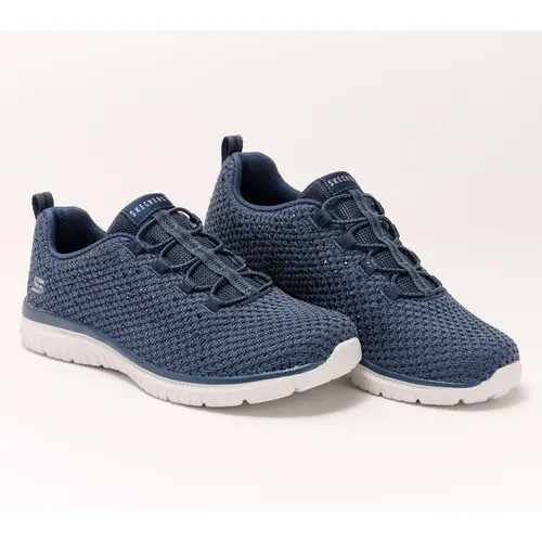 Skechers Virtue Rhinestone Vegan Sneakers - Glamour