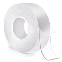 Double-Sided Heavy-Duty Tape (9.85 feet), Nano Double-Sided Tape, Transparent Mounting Tape, Reusable Waterproof Tape, No-Trace Magic Tape, Picture Hanging Adhesive Strips, Ideal for Home Decor Projects#TOP PICKS