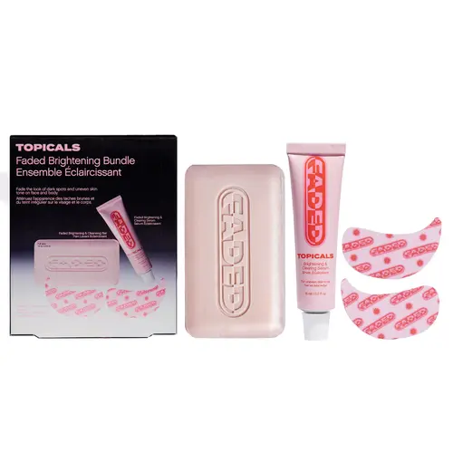 Faded Starter Kit, Dark Spot Remover Beauty Products - Cleanser, Brightening Kit for Skin Discoloration