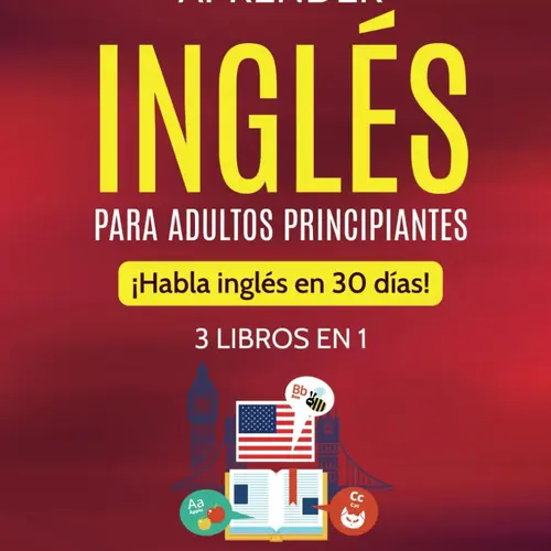 3-in-1 English Learning Trade Paperback Set for Spanish-Speaking Adult Beginners - Books with Reading Materials, 30 Days Learning Program, 186 Pages, Structured Approach, Explore Towin, Compact, Lightweight, 8.5x0.42x11in, Single Copy