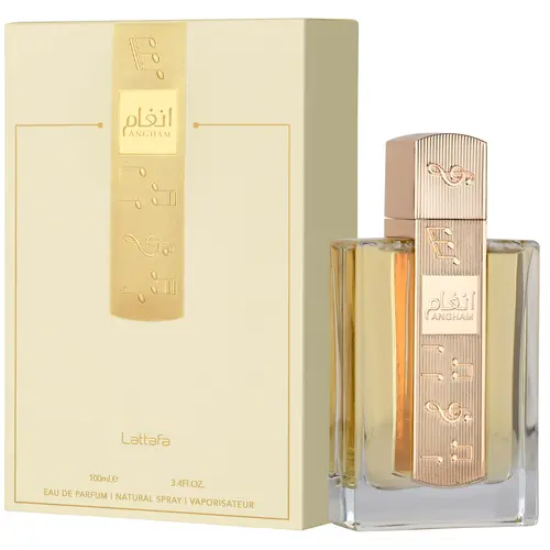 Lattafa Angham Eau de Parfum Long-Lasting Fragrance for Unisex, 3.40 Ounce / 100 ml