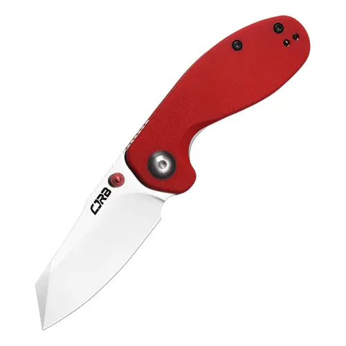 CJRB Maileah Folding Knife - G10 Handle, 2.39" AR-RPM9 Steel Blade (HRC59-61 Hardness), Lightweight Portable Multipurpose EDC Tool, Survival Gear, Camping Portable Knife for Hunting Adults