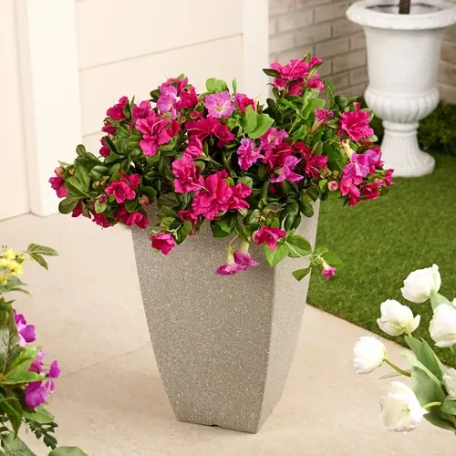 Wicker Park 21" Indoor/Outdoor Tall Planter