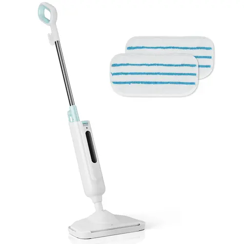 Steam Mop for Floor Cleaning, 2 Washable Pad, Lightweight Floor Steamer Cleaner for Hardwood/Tile/Laminate Floors Carpet