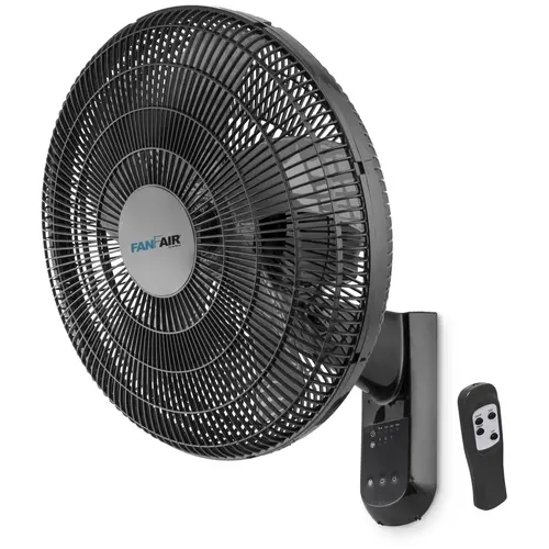 FanFair 16" Wall Fan w/ Remote