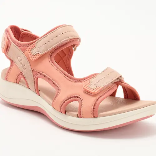 QVC Clarks Cloudsteppers Sport Sandals - Mira Free, Outdoor Sports Footwear Slide Sandals