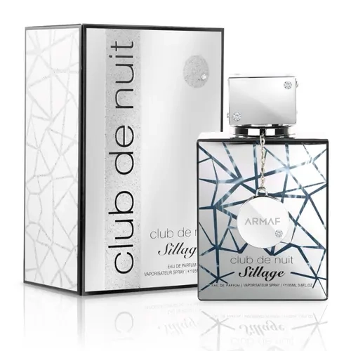 Armaf Club De Nuit Sillage Unisex EDP Spray - 105ml (3.6 oz), Alcohol-Based, Musky Citrus Floral Woody Scent, Elegant Enchanting Fragrance, Moderate-Strong Projection, Day Wear Fragrances