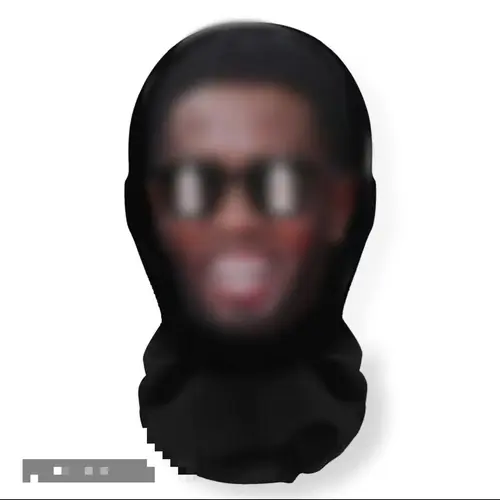 Drak Oil Funny Mesh Hood Mask, Breathable Acrylic Face Covering, Safe & Comfortable for Extended Wear, Ideal for Parties & Events, Funny Gifts for Guys
