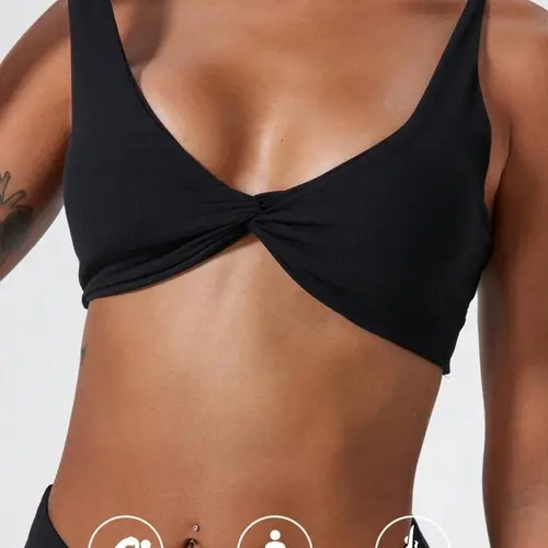 Women's Solid Color Stretch Sports Bra, Casual Comfortable Breathable Sports Bra, Athletic Fitted Ladies Sportswear for Indoor Outdoor Wear, Yoga Bra, Exercise Bra, Workout Sports Bras, Yoga Gym Activewear, Workout Bra, Comfy Bra