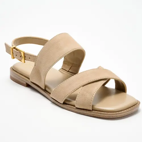 Vince Camuto Leather Backstrap Sandals - Naima