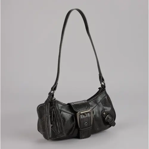 High Rating Buckle Strap Shoulder Bag