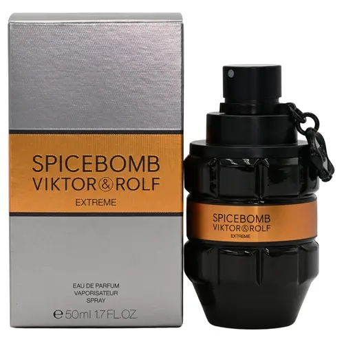 Viktor & Rolf Spicebomb Extreme Men's Eau de Parfum Spray - 1.7 fl oz Spicy, New In Box, Long-Lasting Signature Scent, Fragrances, Cool Gift Option for Men