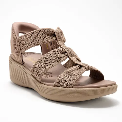 Skechers Slip-ins Cali Pier Lite Wedge Sandals -Lovely Horizon