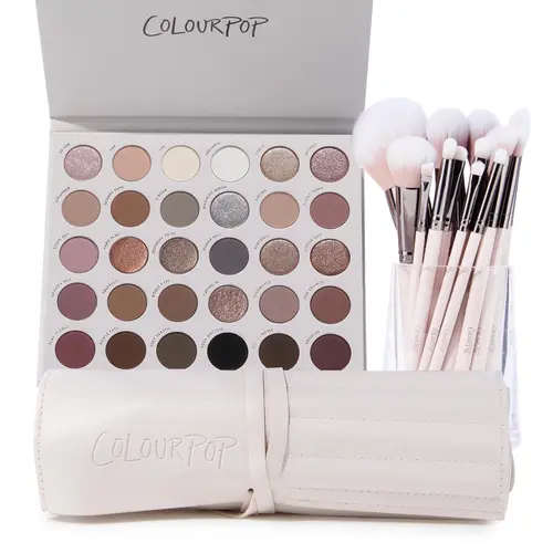 ColourPop Eyeshadow Palette & Brush Set