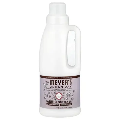 Mrs. Meyers Clean Day Fabric Softener, Lavender, 32 fl oz (946 ml)