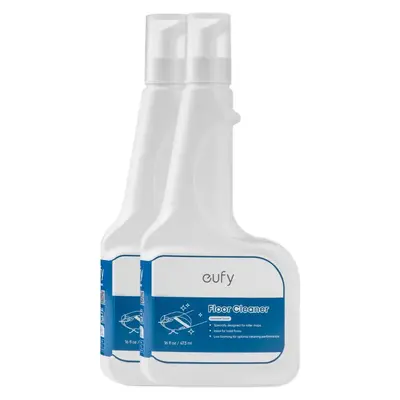 eufy Floor Cleaner(2 Bottles), Ready to Use, 473 ml, Floor Cleaner, Accessory Compatible with eufy E28 & eufy C28
