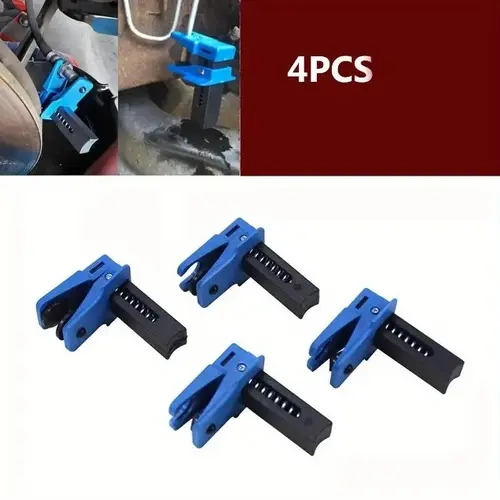 4-Count Automotive Maintenance Tools, Brake Adjusting Oil Pipe Plugs - Leakproof Engine & Transmission Repair Nozzle Clamps, Oil Spill Prevention Stoppers for Car Repair, 4 Counts