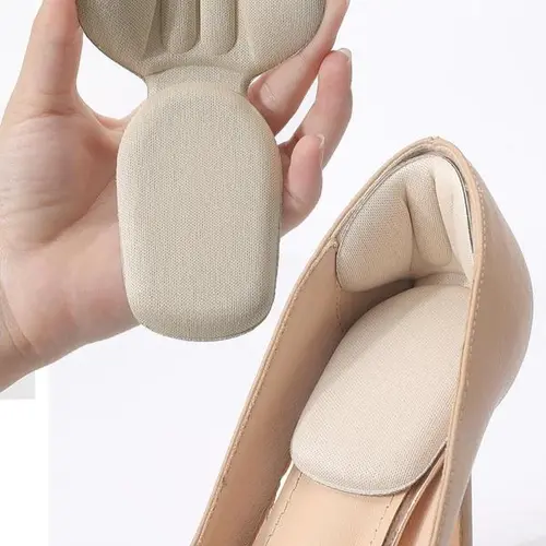 Unisex Anti-Blister Shoe Inserts with Heel Liner, Cushion Pad, Non-Slip Backing & Cushioned Soles - Home Care Accessory for No-Slip Feet, Travel Use - Ideal Gift for Wife