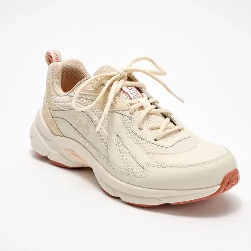 Ryka Water-Repellent Lace-Up Walking Sneaker - Skyrise