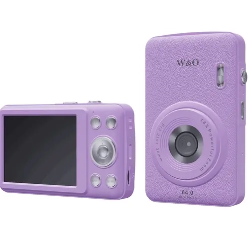 Portable 1080P Digital Camera with 32GB Card – 16X Zoom, Easy for Teens, Travel & Vlogs, Gift for girl, boy , Easy for Teens & Beginners, Gift Under $50
