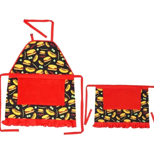 Temp-tations Seasonal Grill & Frill Apron Duo