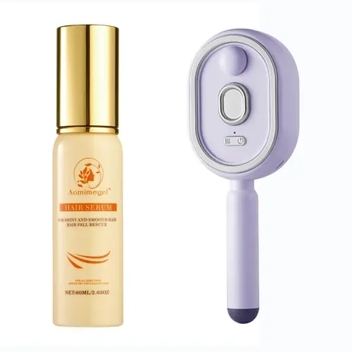 Aomimegel Moroccan Cold-Pressed Argan Repair Oil Serum 60ml - Fragranced Plant-Based Nourishing Vegan Haircare Moisturizer, Hydrate Dry Damaged Adult Hair, Cruelty-Free Sulfate-Free Biodegradable Weightless Formula for Natural Soft Hair & Skin