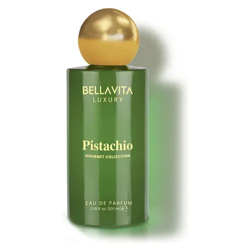 BellaVita Luxury's Gourmet Collection Pistachio Edp Fruity, Floral, Sweet Woody Long Lasting Fragrance Perfume For Men And Women 100ml