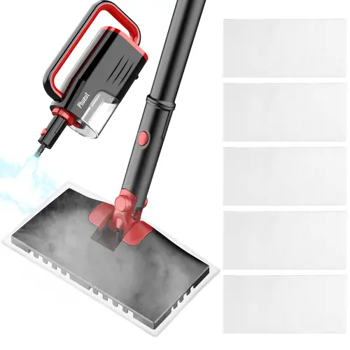 5Pcs Microfiber Mop Pads - Sturdy Replacement Accessories, Reusable Washable Anti-Fouling Cloths, Scratch-Free, Easy Installation, Perfect Fit for Hard Floors & Steam Mops, Deep Cleaning Power