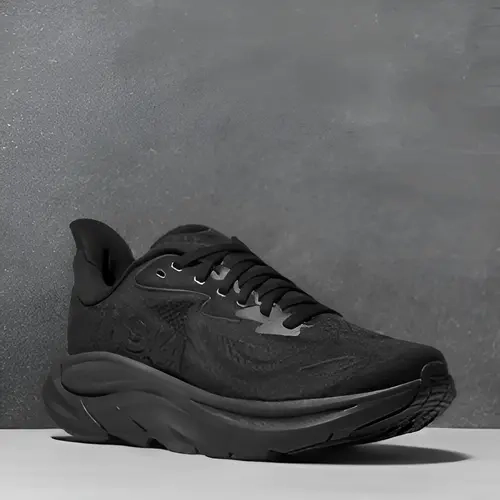 Hoka One One Clifton 10 Black Men's Fashion Shoes New