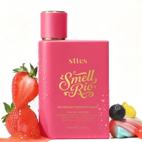 New Sttes Perfume 606# (Pressable Strawberry Gummies) – Eau de Parfum for Women – Richer Scent, Longer Lasting – Strawberry, Marshmallow, Fruit Gummies, Vanilla – Perfumes & Fragrances(100ml / 3.4 fl oz)