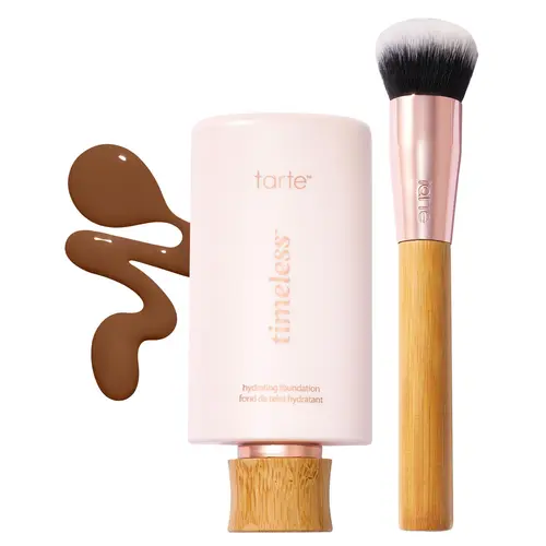 tarte timeless hydrating foundation & brush Coverage Moisturizer