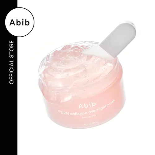 Abib PDRN Collagen Overnight Repair Treatment Face Mask with Peptides - Unisex 80ml (2.70 fl.oz.) Radiant Glow Mask, PDRN Ampoule for Dry Dull Sagging Skin, All Skins Night Routine Plumping Dewy Boost