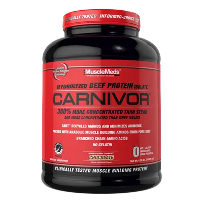 CARNIVOR Beef Protein Powder, 4lbs