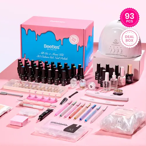 【Exclusive to TikTok】Beetles Gel Polish Deals Box Manicure Kit, Starter Kit DIY Nails Art Gift for girl Gift for woman gel x nails  salon nails at home Cutics Easter Nail Designs mothersdaygift Spring Nail Summer Nail Vacation Nail #SummerVibes