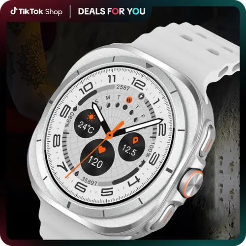 W&O 2025 Men's Digital Sports Smartwatch Wristwatch - IP67 Rated, Fitness + Style Combined, Multiple Sports Modes, Health & Sleep Monitoring, Bluetooth for Android/iOS, Cool Adult Gift