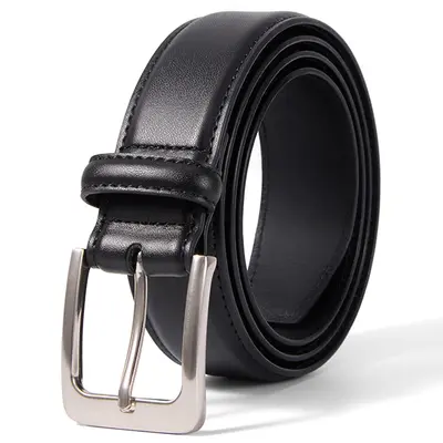VATAN Men's Genuine Cow Hide Leather Belt, Fashionable Metal Buckle, Adjustable Designer Belt for Dress & Casual Wear, Premium Men's Accessories for Adults, Mensfashion Item Ideal as Guys Gifts & Male Gifts, Western Leather Belt, Bucklebelt,summerwins