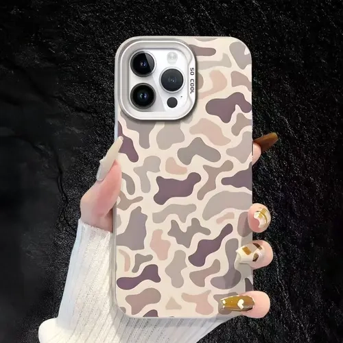 Vintage Sitka Camo Shockproof PC & TPU Cellphone Case - Affordable Protector Casing for iPhone 7/8/X/Xs Max, 11/12/13/14/15/16 Pro Max Plus Handheld Devices Anti-Fall Accessory