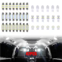42-Pcs Super Bright White LED Car Interior Light Set - Automotive DE3175 T10 31mm 41mm 194 Bulbs, LED Car Ambient Light, Truck Accessories, Auto Interior Accessories for Dome, Map Lamps (DIY Swap in Minutes)
