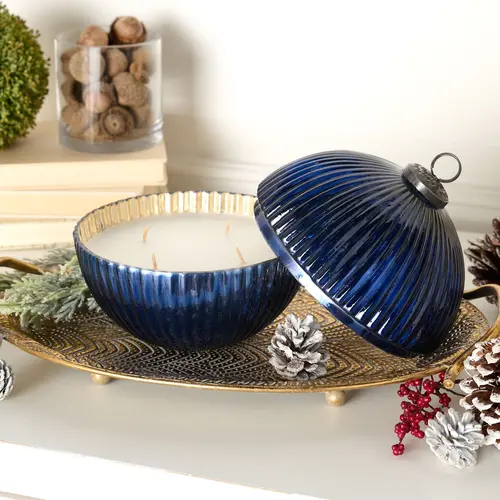 Home Reflections 24oz Lidded Ornament Candle