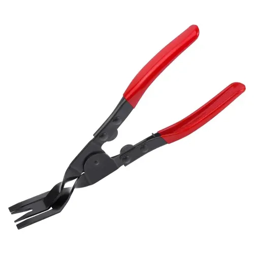 Carbon Steel Car Interior Unclamping Pliers - 1 Pair, PPE Material, 1-2mm 2-in-1 Leverage Action, Durable Collet, Shatter-Resistant, for Round/Square Clips, Car Stereo/Radio System Installation, Door Panels Removal