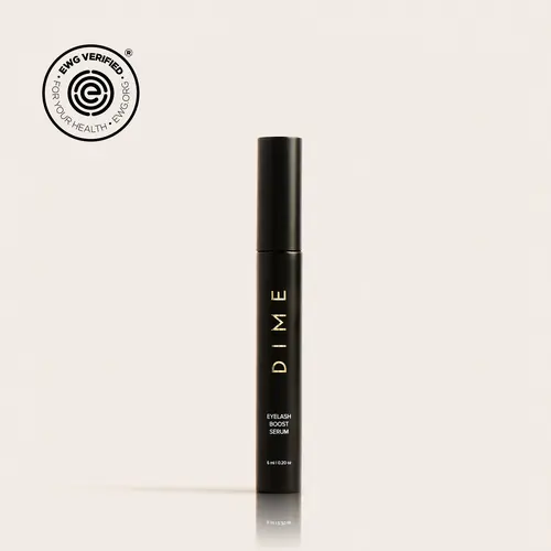 DIME Eyelash Boost Serum – Peptide Lash Serum for Longer, Fuller Looking Lashes (Conditioning, Clean, Vegan) 0.20 oz / 6 ml