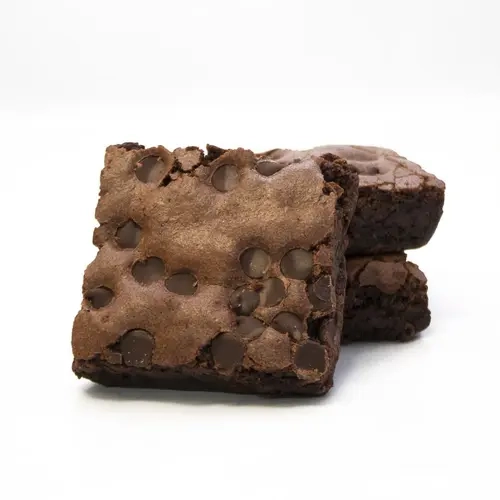 DAVID'S COOKIES Gluten Free Chocolate Chip Brownies, 9 Pack, Individually Wrapped, Nut Free, Dairy Free, Fresh Baked