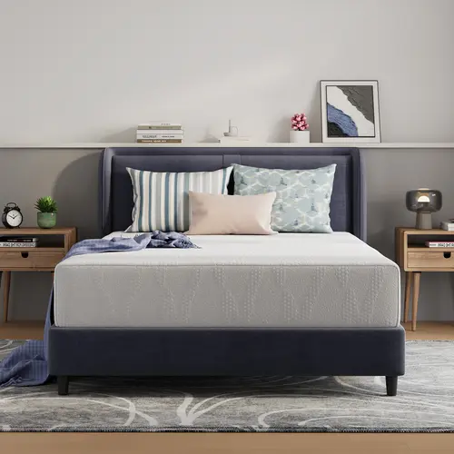 8/10/12/14 Inch Gel Memory Foam Mattress for Cool Night & Pressure Relief Medium Plush Feel with Motion Isolating,dorm essentials,home decor