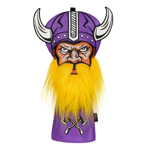 Craftsman Golf Warrior Headcovers, 3D Design, Bold Fierce Style – Driver, Fairway, Hybrid, Blade & Square Mallet Putter