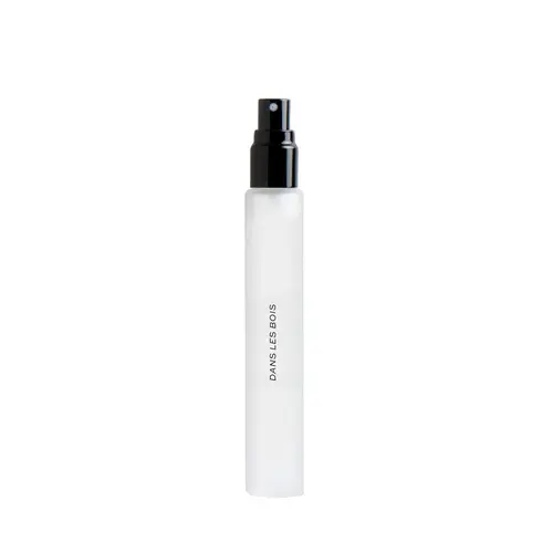 DIME Dans Les Bois Perfume Travel Spray - Red Saffron, Jasmine, Cedarwood Fragrance Notes, 0.34 oz / 10 ml