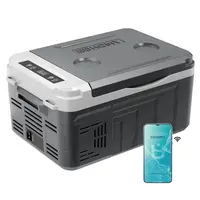 【Super Brand Day】Euhomy 12-Volt 11 Quart Electric Cooler (Car Refrigerator) -  Bluetooth Enabled, Portable RV & Car Freezer