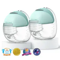 MomMed Wearable Breast Pump S21, Hands-Free Electric Breast Pump, Personalized Electric Portable Breast Pump, Large Capacity And Strong Suction for More Milk, Portable, Leak-Proof & Ultra-Quiet Breast Pump