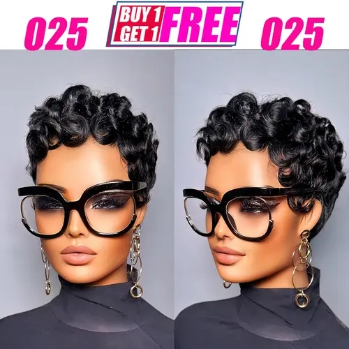 Buy 1 GET 1 FREE !Hello baby girls that wanna switch up their looks , with a pixie wig we are still here send us a dm let’s get started already .