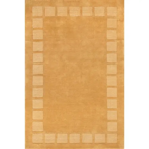 Petra Rectangle High-Low Edge Wool-Blend 20% Viscose Decorative Floor Rug - Handmade Geometric Graphic Block-Style Flatweave, Mid-Century Chic Home Decor Home Goods, for Living Room, Bedroom
